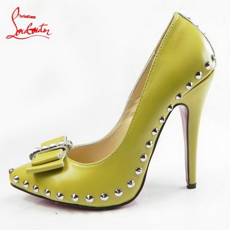 Escarpin jaune