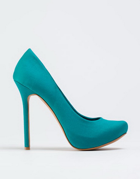 Escarpin turquoise