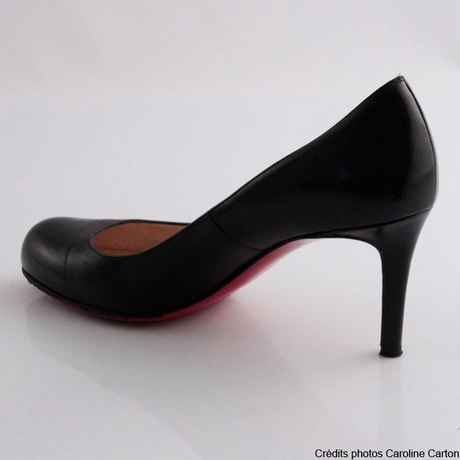 Escarpins cuir noir