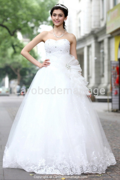 Les robe blanche de mariage 2014