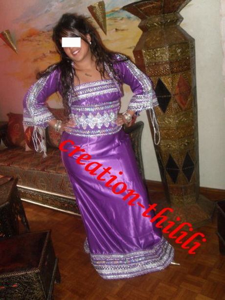 Les robes kabyle moderne