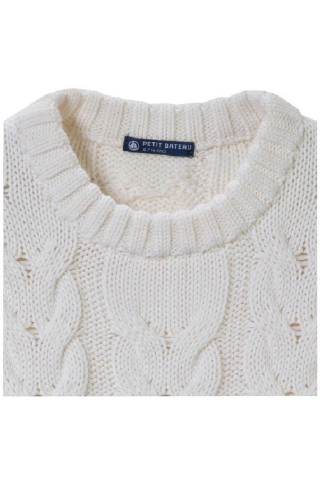 Pull blanc femme