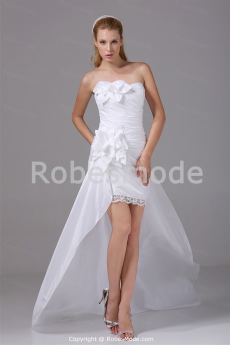 Robe asymétrique de soirée