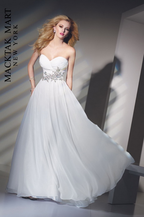 Robe bal blanche