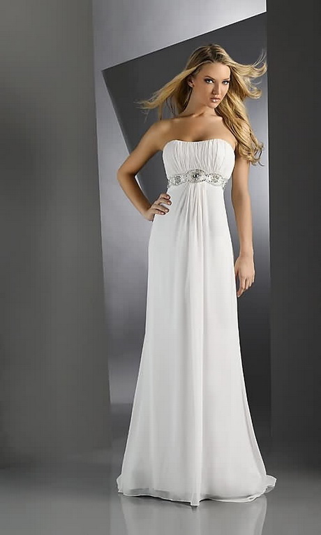 Robe bal blanche