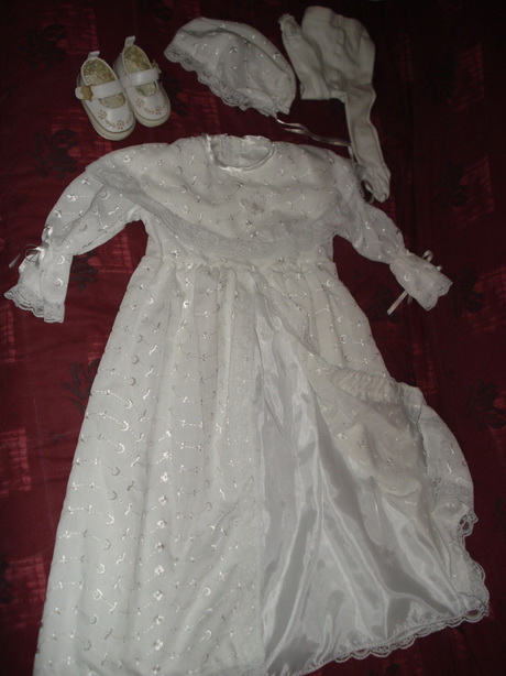 Robe bapteme bebe