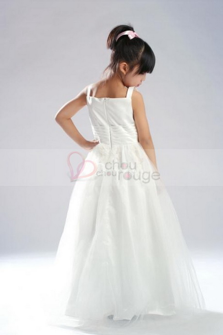 Robe blanche 10 ans