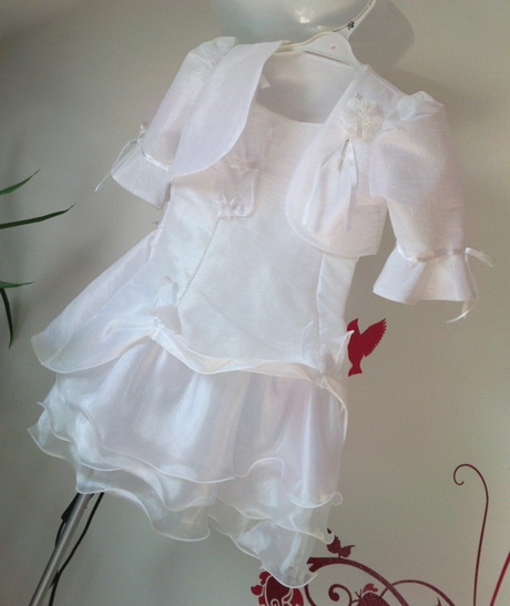 Robe blanche 2 ans