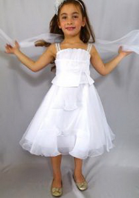 Robe blanche 2 ans