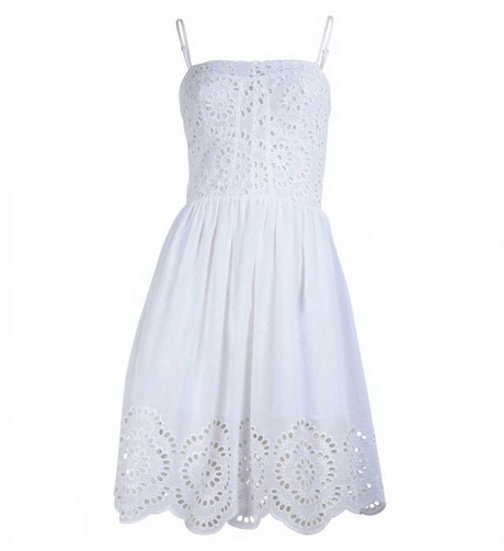 Robe blanche ado