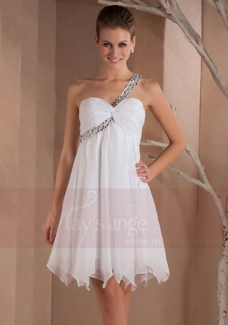 Robe blanche ceremonie