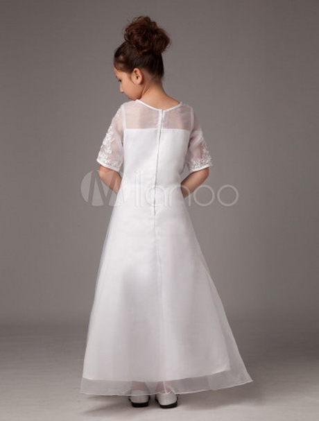 Robe blanche communion