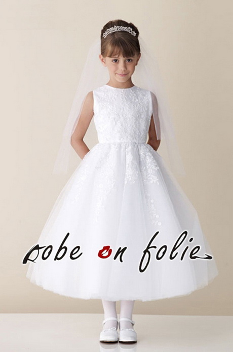 Robe blanche enfants