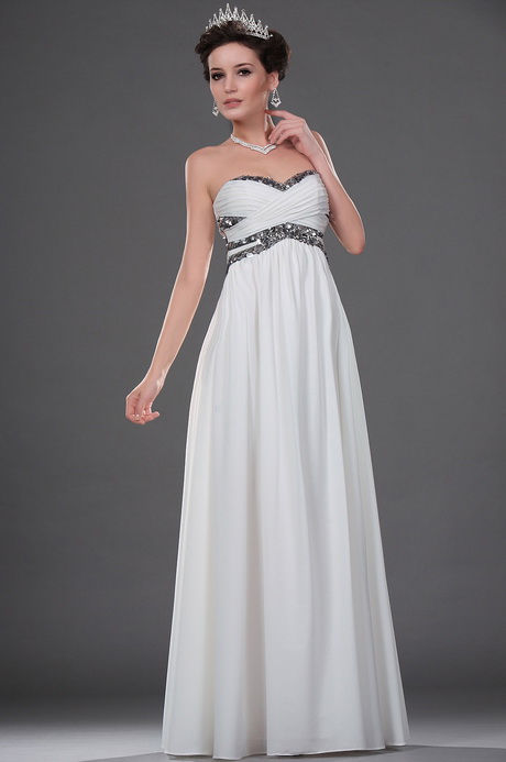 Robe blanche longue