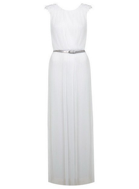 Robe blanche longue