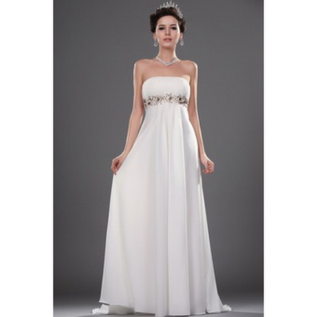 Robe blanche mousseline