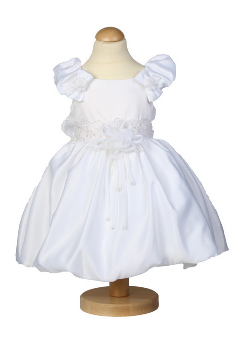 Robe blanche pour bebe