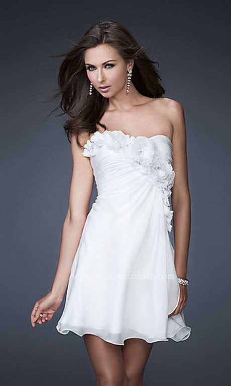 Robe blanche pour femme