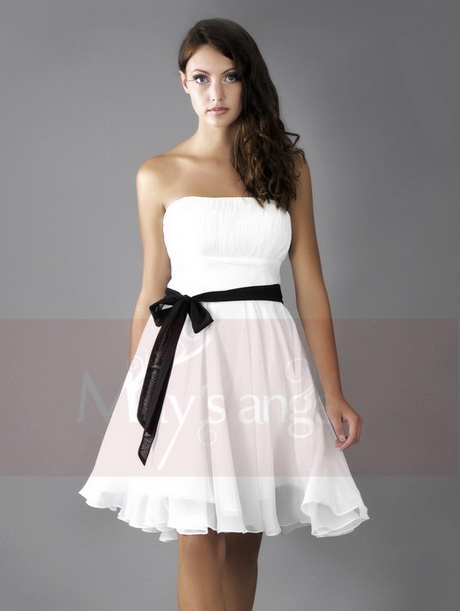 Robe blanche pour femme