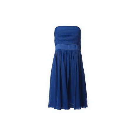 Robe bleue bustier