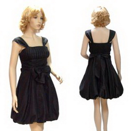 Robe boule noire