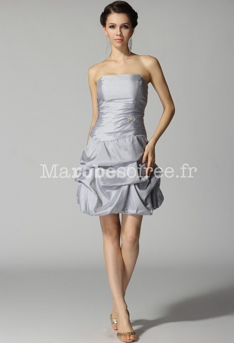 Robe bustier boule