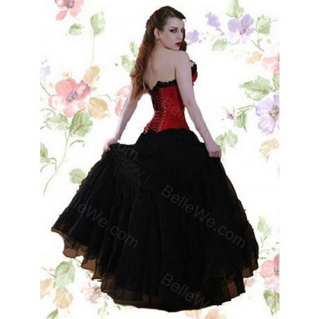 Robe bustier gothique