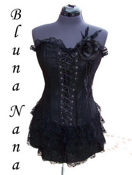 Robe bustier gothique