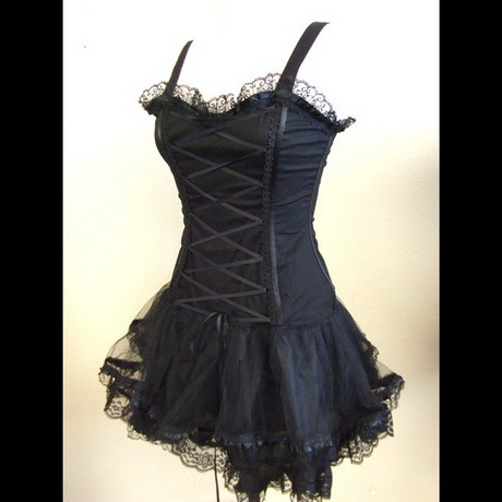 Robe bustier gothique