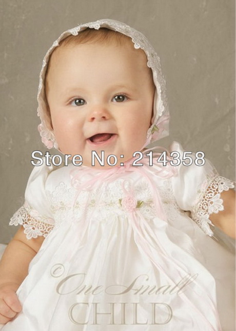 Robe ceremonie bapteme bebe fille