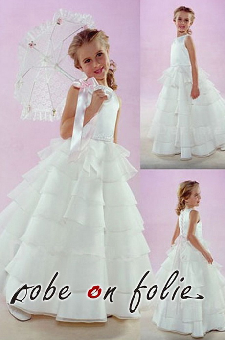 Robe ceremonie mariage enfant