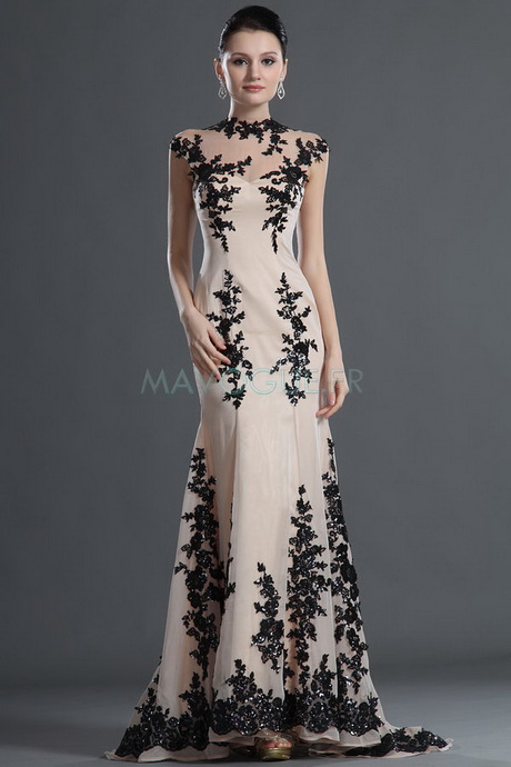 Robe cocktail en dentelle