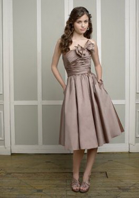 Robe cocktail mi longue