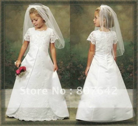 Robe communion fille