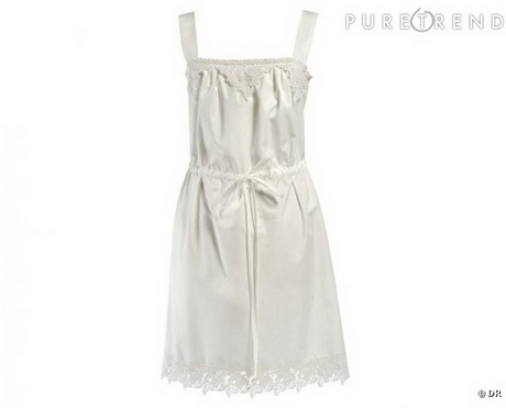 Robe coton blanche