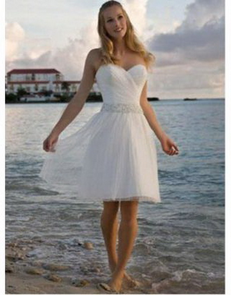 Robe courte de mariage