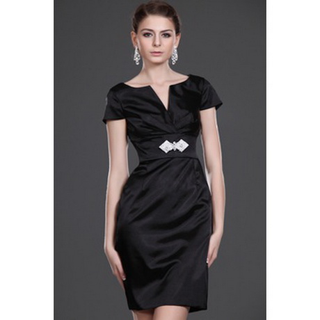 Robe courte en satin