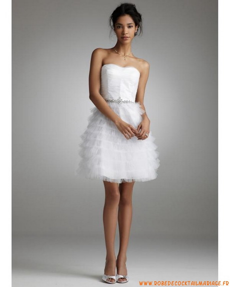 Robe courte tulle