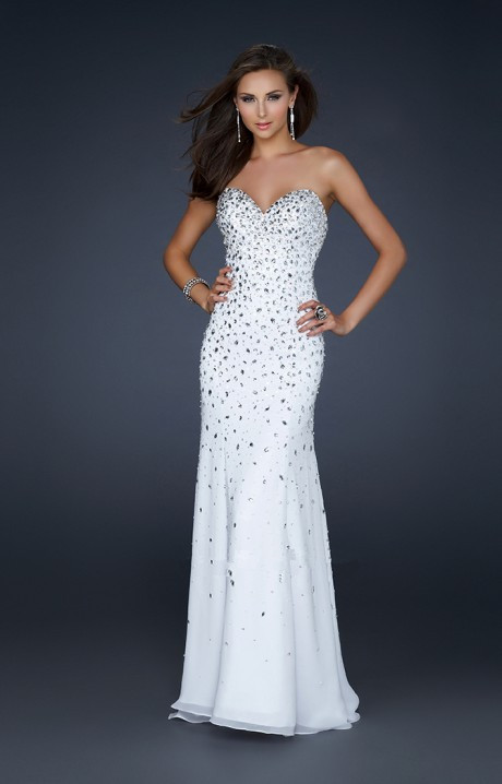 Robe de bal blanche