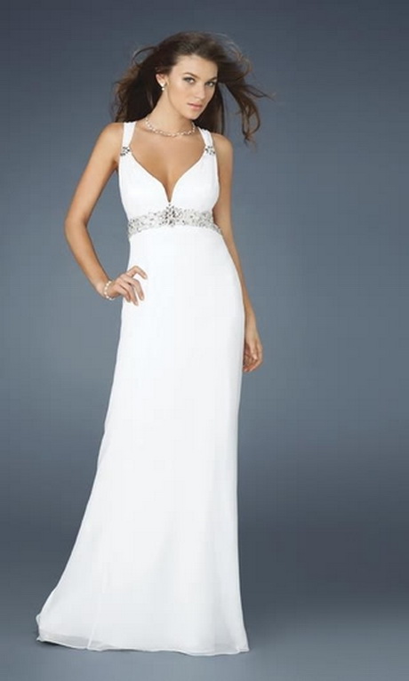 Robe de bal blanche