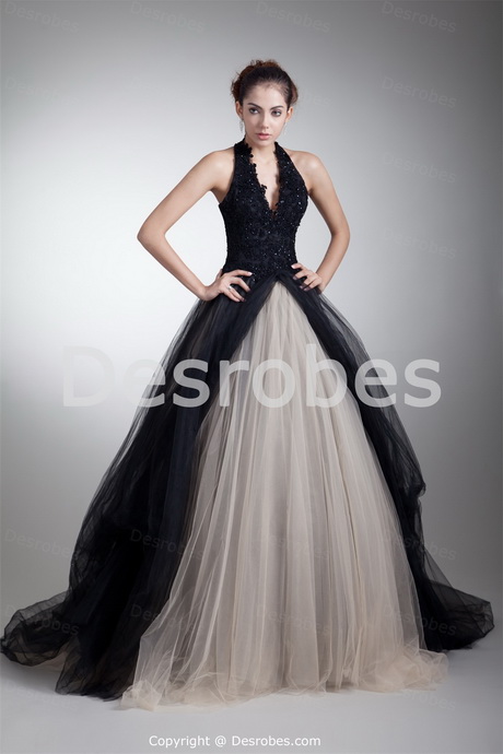 Robe de bal noir