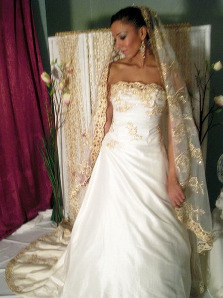 Robe de mariage oriental