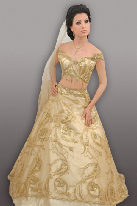 Robe de mariage orientale