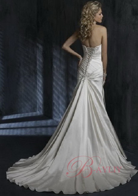 Robe de mariée a ligne