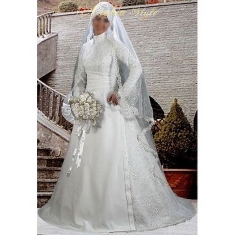 Robe de mariée avec voile