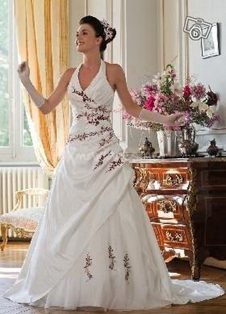 Robe de mariée chocolat