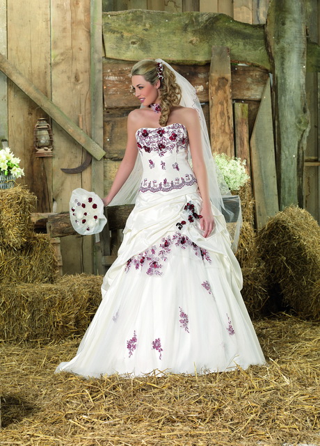 Robe de mariée couleur 2014