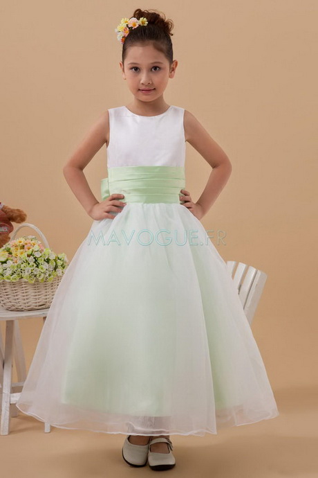 Robe de mariée enfant