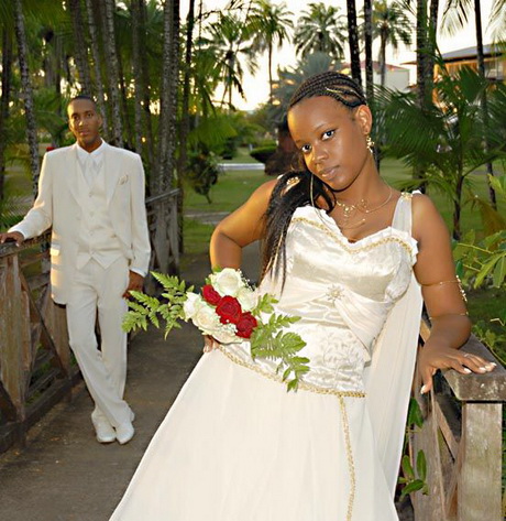 Robe de mariée martinique