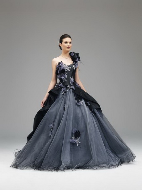 Robe de mariée noir